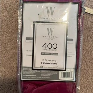 Wamsutta 400 thread count 2 standad pillowcases